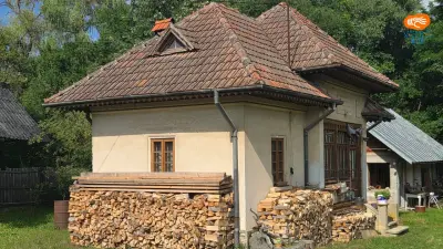 Suslănești, Argeș. Satul și casele de moșneni pe valea Argeșelului