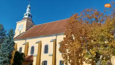 Biserica evanghelică din Satu Nou – capela medievală și altarul baroc din 1703