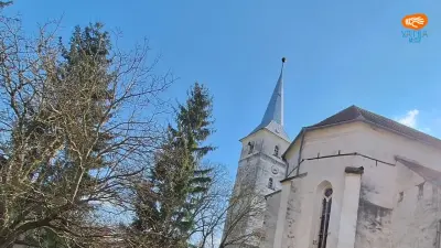 Biserica evanghelică din Batoș – monumentul gotic refăcut în stil baroc