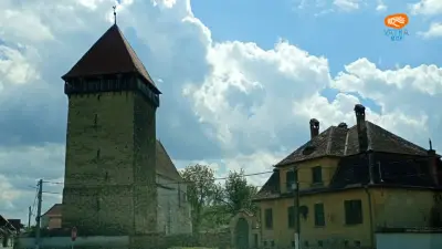 Biserica fortificată din Netuș – corul medieval transformat în turn de apărare
