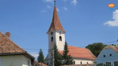 Biserica fortificată din Zagăr – biserica-sală din 1783–1784 și turnul-clopotniță