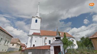 Biserica reformată din Forțeni – edificiul gotic și tavanul casetat din 1629