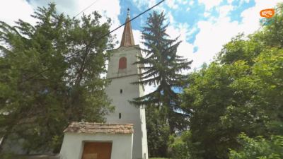 Biserica unitariană din Șimonești – turnul vechi și portalurile gotice
