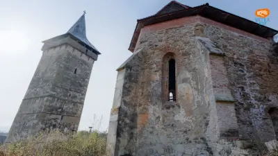 Biserica evanghelică din Jelna – ruinele gotice și rara reprezentare Navicella