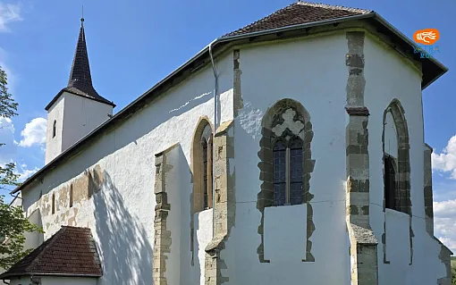 Biserica evanghelică din Vințu de Jos – edificiul gotic și incinta fortificată