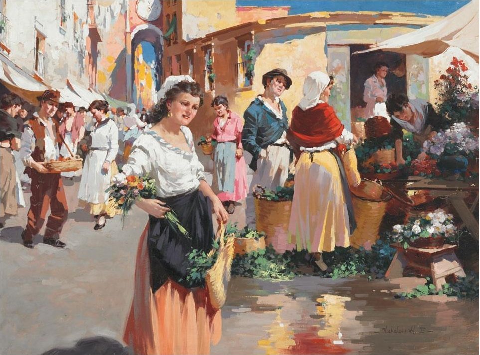 Emery W. Vizkeleti, pictor
